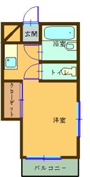 セントポーリアの物件間取画像